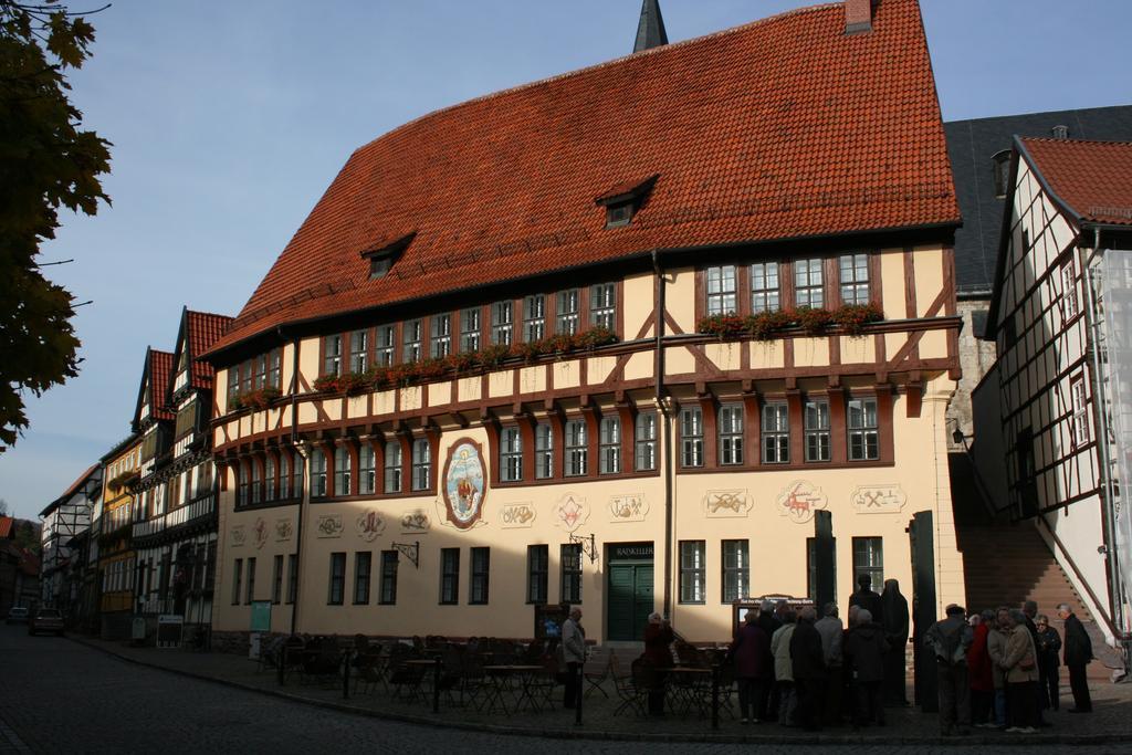 Hotel Garni Weisses Ross Stolberg  Exterior photo